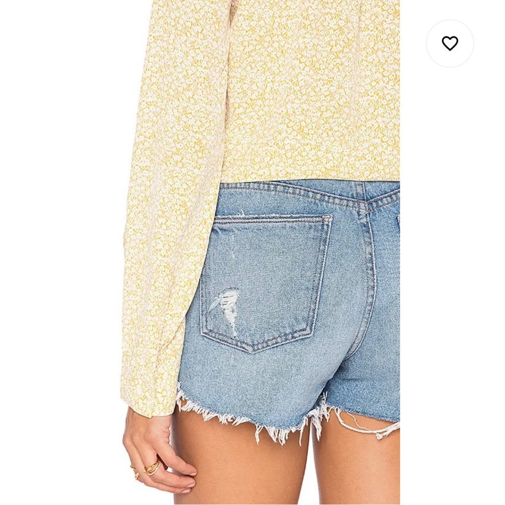 NWT FLYNN SKYE Riley Crop Top in Sunny Delight 🌼🌼